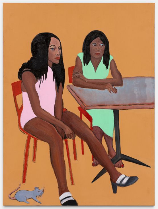 No luck with romance in the tropics by Cassi Namoda contemporary artwork Painting