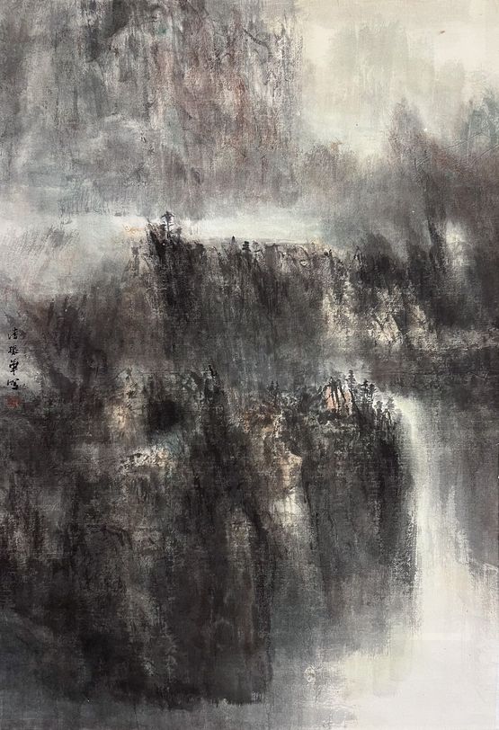 Fall No.2 by Poon Chun-Wah contemporary artwork Painting