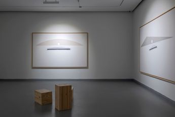 Contemporary art exhibition Nezir Akkul cepo Snowblind at Zilberman Istanbul Turkiye