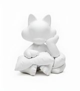 Nite Nite white by TIDE contemporary artwork sculpture