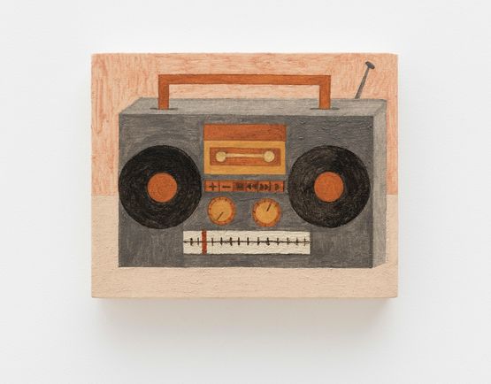 Radio antigo Old radio by Tito Terapia contemporary artwork Painting