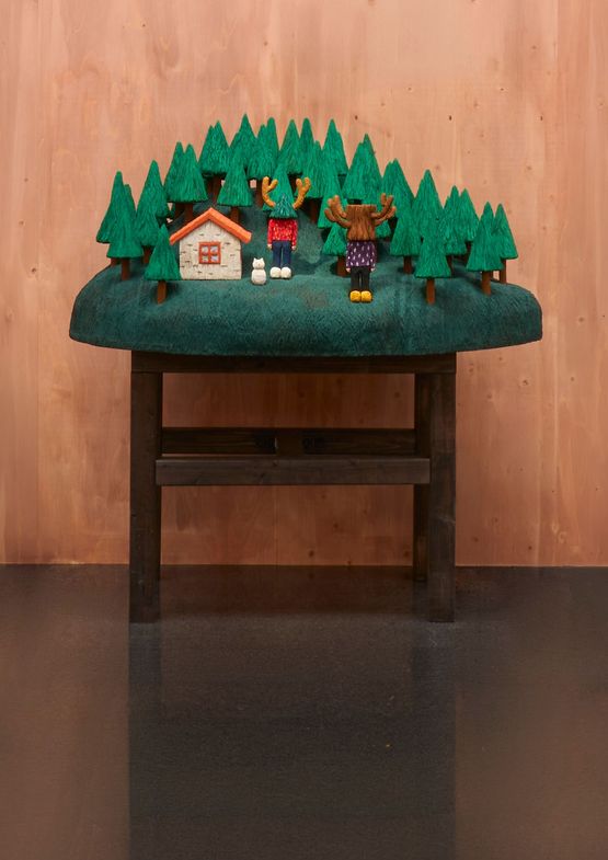 Wooden Wood 157 by Yuichi Hirako contemporary artwork Sculpture