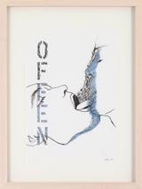 OFFEN by Erik Schmidt contemporary artwork mixed media works on paper