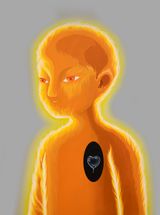 I Need a Cool Heart by Gongkan contemporary artwork painting