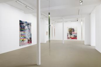 Contemporary art exhibition Mimosa Echard Numbs at Galerie Chantal Crousel Paris France