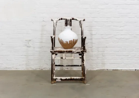 Whitewashed remnants of History of the State of Emerging Future Works by Ai Weiwei contemporary artwork Sculpture