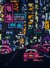Red Taxi by Yoon Hyup contemporary artwork Painting