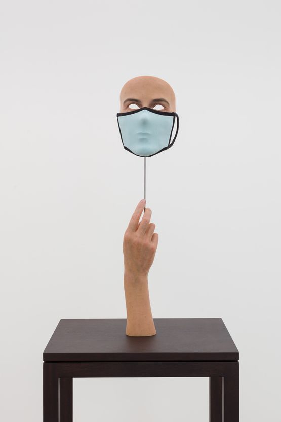Mask Masked by Gillian Wearing contemporary artwork Sculpture