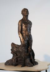 The length of a dream    IV by Prabhakar Pachpute contemporary artwork sculpture