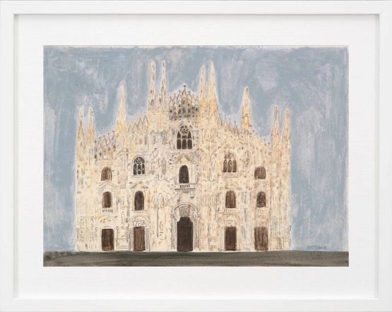 Wet Duomo by Huang Hai-Hsin contemporary artwork Works on Paper