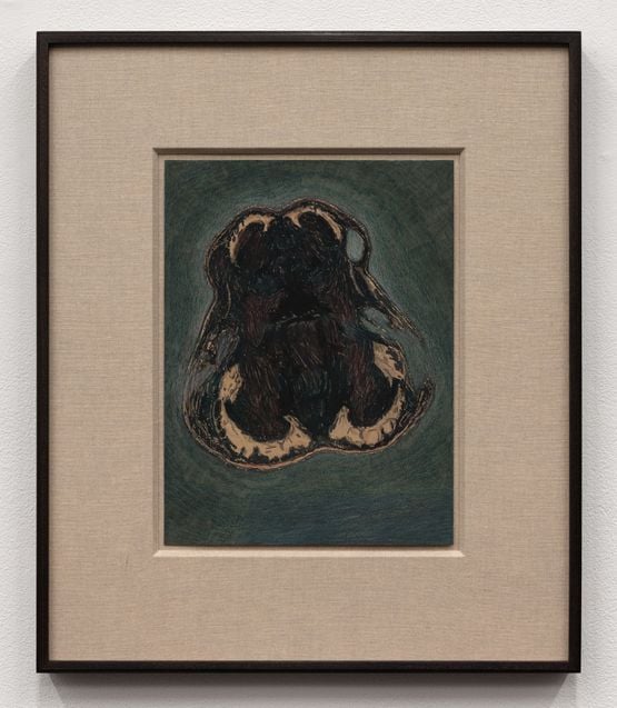 Prehistory 14 by Randy Wray contemporary artwork Works on Paper