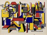 Untitled H by Lilly Fenichel contemporary artwork painting works on paper