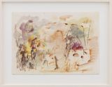 Senza titolo No title by Fausto Melotti contemporary artwork drawing works on paper
