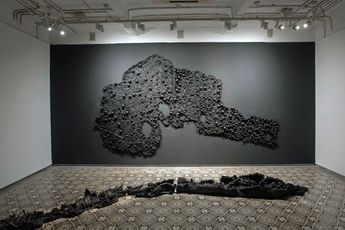Contemporary art exhibition Pushpakanthan Pakkiyarajah No Race No Colour at Experimenter Ballygunge Place Kolkata India