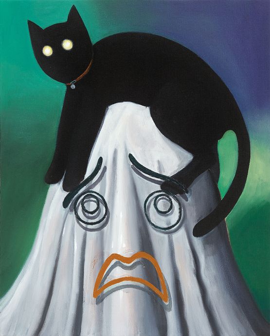 CONFUSION IN THE MIDNIGHT by Cai Zebin contemporary artwork Painting