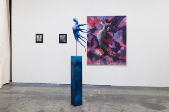 Contemporary art exhibition Bettina Scholz Studio Views at SETAREH Online Only Germany