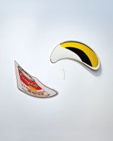 Soup and Mirror distorted for the times counterclockwise by Louise Lawler contemporary artwork photography