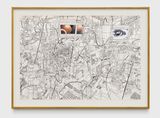 Num piscar de olhos by Milton Machado contemporary artwork drawing