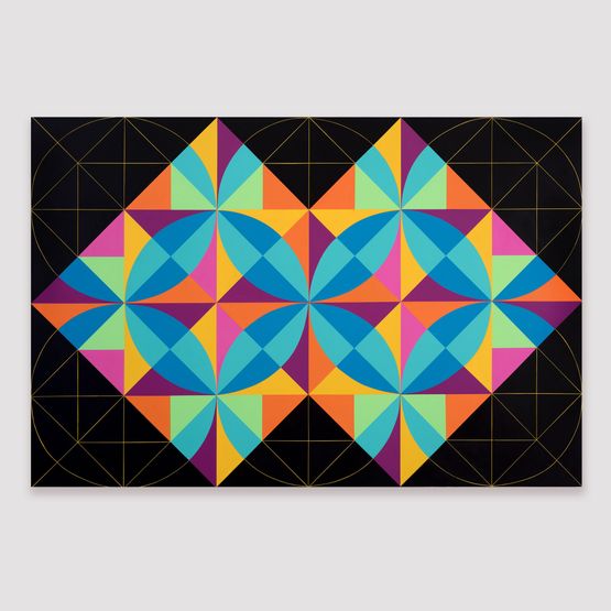 OPUS CST12 by Rasheed Araeen contemporary artwork Painting