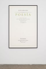 Jose Gorostiza. Poetry. 1939  2017  Jose Gorostiza. Poesia. 1939 - 2017 by Jorge Mendez Blake contemporary artwork works on paper