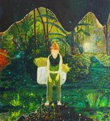Harvest I by Stephen Pleban contemporary artwork painting works on paper
