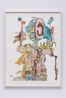 Ein Bild Herrn Kober gemacht by Stefan Bertalan contemporary artwork Works on Paper