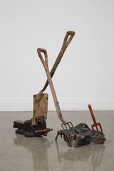Digging For God by Jane Mcadam Freud contemporary artwork sculpture