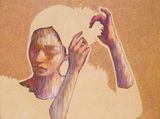 Hair Ornament by Shizuka Ando contemporary artwork works on paper