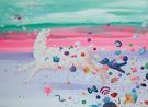Falling from a Horse by Eguchi Ayane contemporary artwork Painting