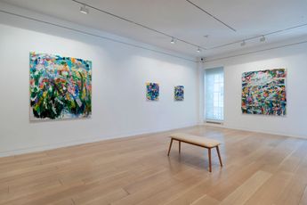 Contemporary art exhibition Misheck Masamvu Exit Wounds at Goodman Gallery New York South Africa