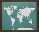Map of The World Dedicated to unknown Embroiderers by Aoyama Satoru contemporary artwork mixed media textile