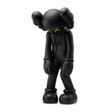Small Lie black by KAWS contemporary artwork sculpture