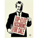 Top Elite by Shepard Fairey contemporary artwork print works on paper