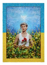 La promesse Bogdan Romanovic by Pierre Et Gilles contemporary artwork mixed media