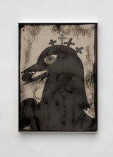 The Raven by David Noonan contemporary artwork works on paper