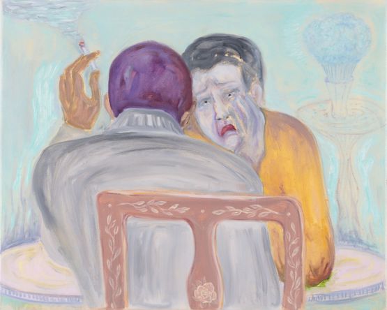 Evening News by Sohrab Hura contemporary artwork Painting