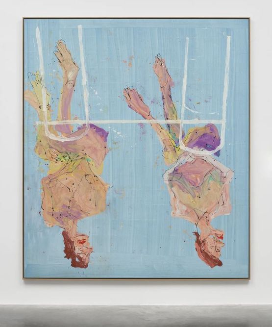 Marie-Therese in Dinard Marie-Therese in Dinard by Georg Baselitz contemporary artwork Painting