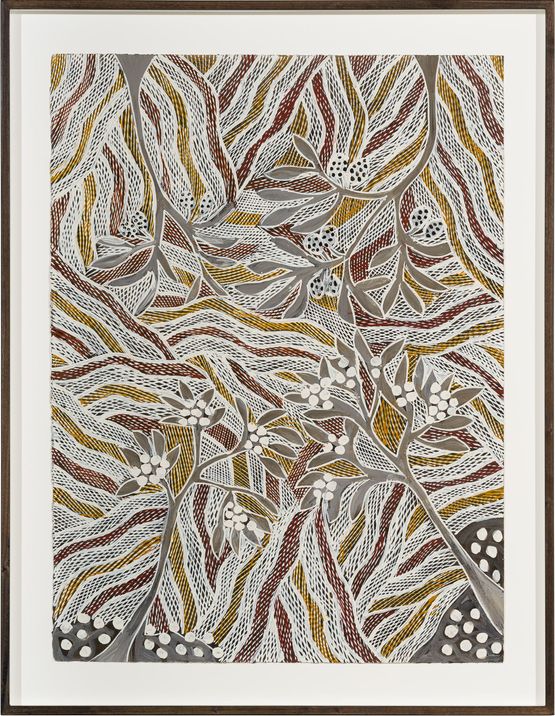 Burukpili ga Luiny by Yalmakany Marawili contemporary artwork Works on Paper
