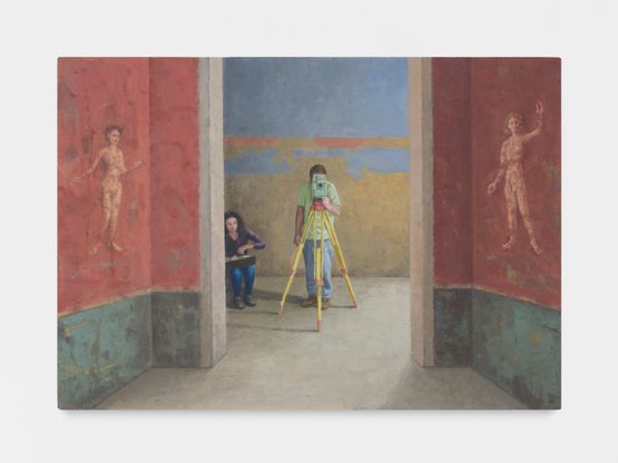 Antechamber 2 by Serban Savu contemporary artwork Painting