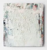 White  Malachite Blue Green Orange Black - I by Peter Tollens contemporary artwork painting sculpture works on paper