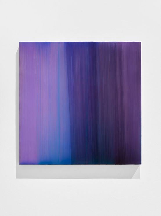 Diachrome Grun-Violett by Sybille Pattscheck contemporary artwork Mixed Media
