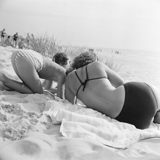 On the Beach Giruliai by Antanas Sutkus contemporary artwork Photography