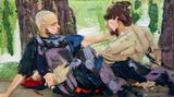 Dive Buddy by Erik Schmidt contemporary artwork painting