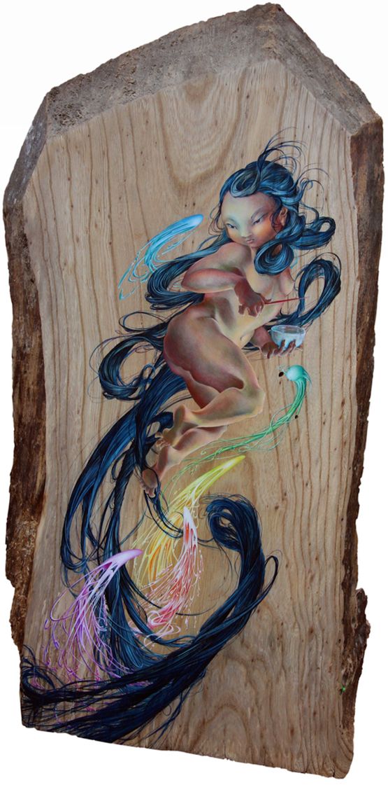 Monument of the Taboo by Okamoto Ellie contemporary artwork Painting
