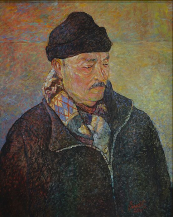 Self-Portrait by Bundit Padungvichean contemporary artwork Painting
