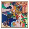 Robert mit Spielkiste by Christa Dichgans contemporary artwork Painting
