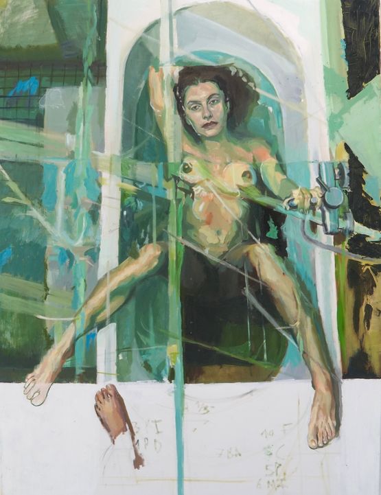 Notes by Jose Vivero contemporary artwork Painting