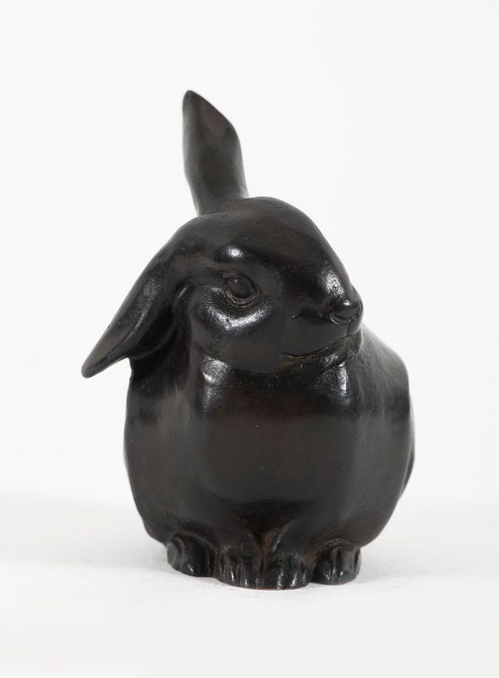 Lapin modele 6 by Edouard Marcel Sandoz contemporary artwork Sculpture