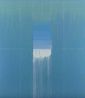 Blue by Pat Steir contemporary artwork Painting