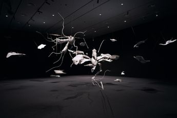 Contemporary art exhibition Lee Bul Untitled at National Gallery of Victoria  NGV Melbourne Australia